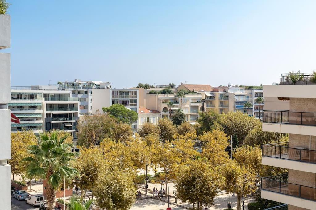 Cannes Palm Beach Parking, Clim, Wifi Plage 2' A Pieds Exterior foto